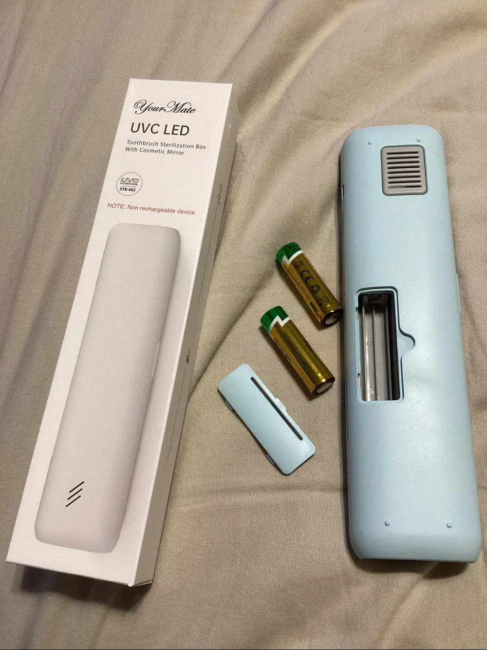 YourMate UVC LED Toothbrush Sterilizer